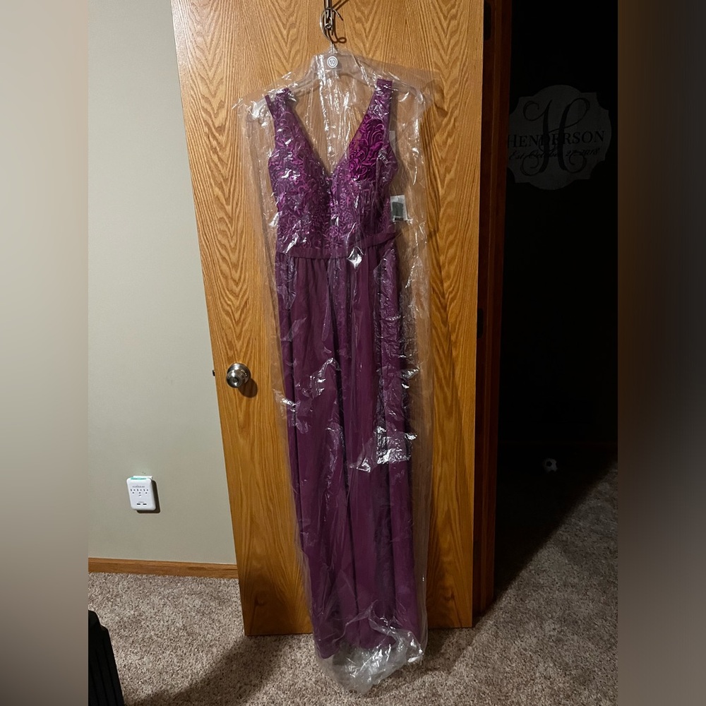 Mulberry bridesmaid dress